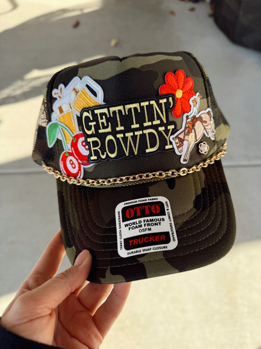 Gettin’ Rowdy Custom Trucker Hat