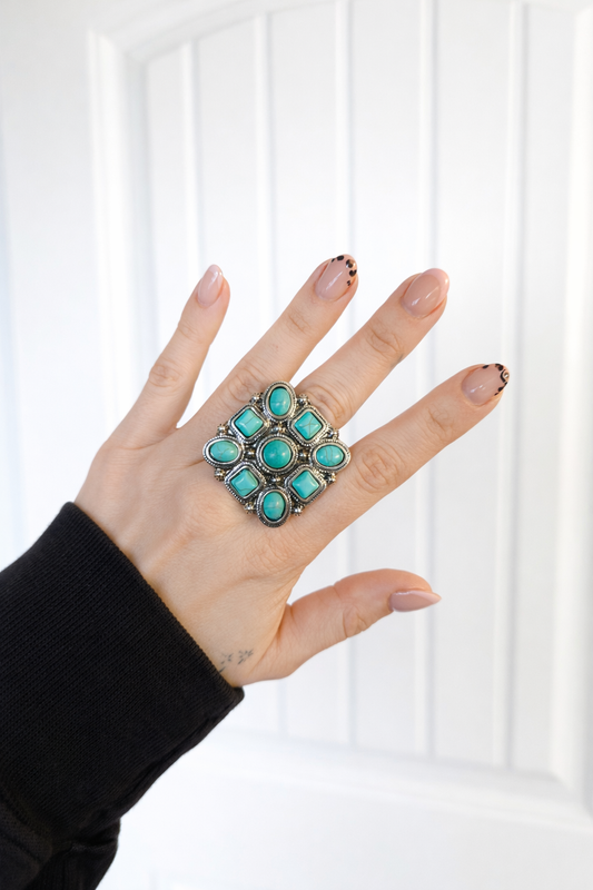 Turquoise Luxe Ring