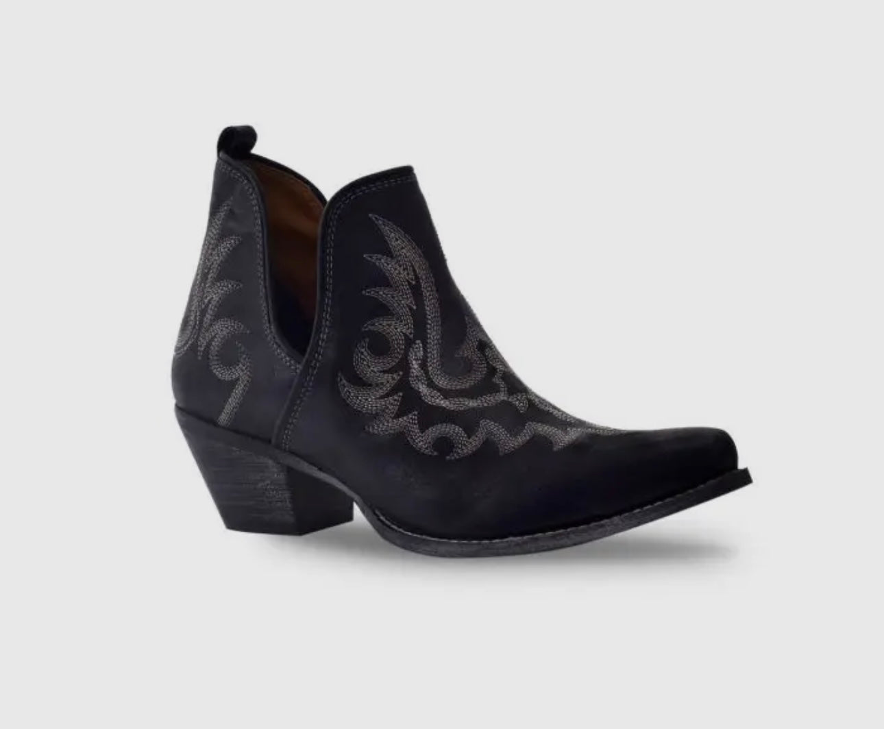 Myra Westerly Leather Booties