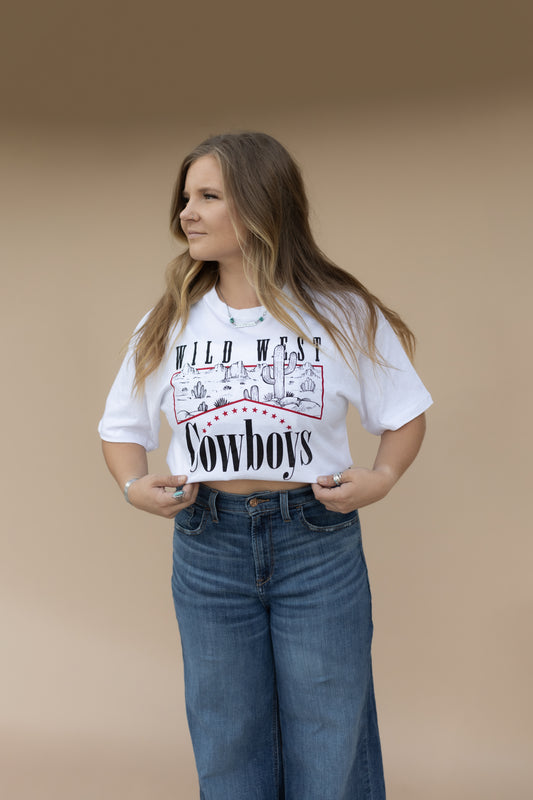 Wild West Cowboy Graphic Tee