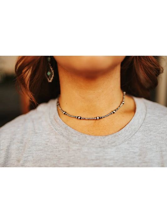 Pearl Silver Choker