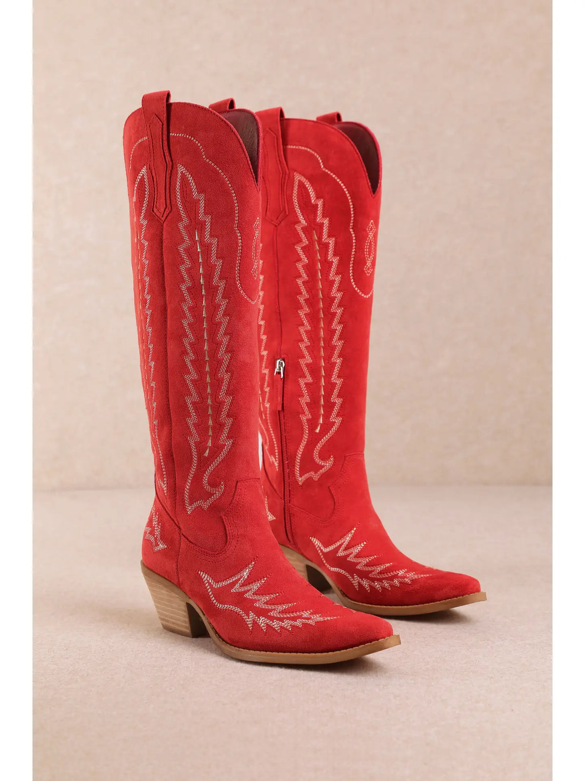 Tassal Western Boots - Red