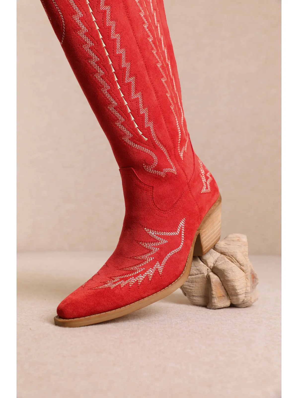 Tassal Western Boots - Red